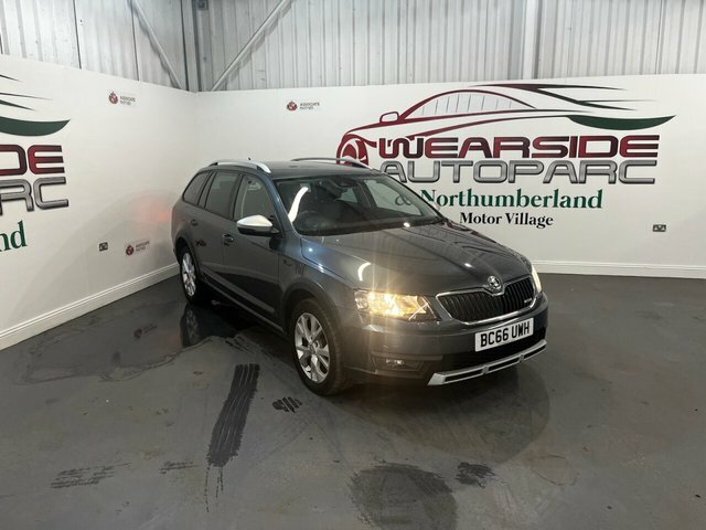 Skoda Octavia 2.0 Tdi Scout Estate Dsg 4Wd Euro 6 S Grey