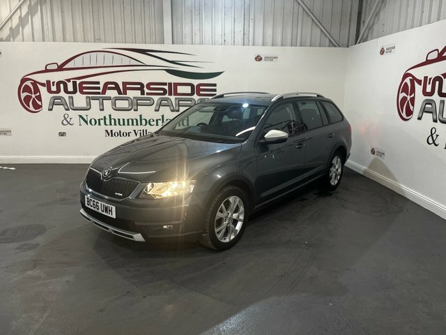 Skoda Octavia 2.0 Tdi Scout Estate Dsg 4Wd Euro 6 S Grey #3