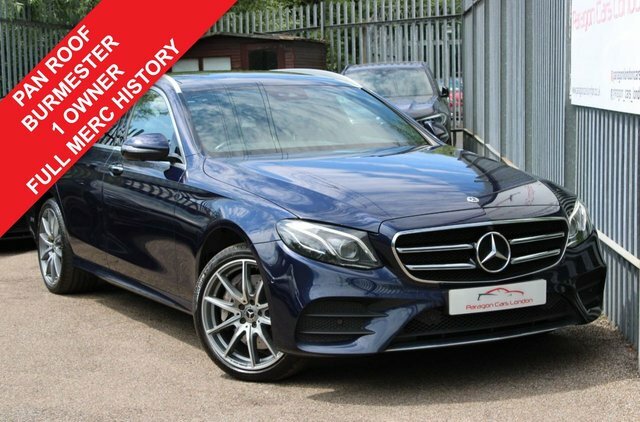 Mercedes-Benz E Class 2019 2.9 E400d Amg Line Edition Premium Plus Est Blue