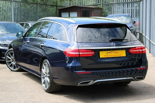 Mercedes-Benz E Class 2019 2.9 E400d Amg Line Edition Premium Plus Est NL69RFK Blue #3