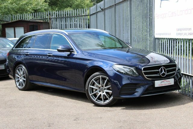 Mercedes-Benz E Class 2019 2.9 E400d Amg Line Edition Premium Plus Est NL69RFK Blue #4