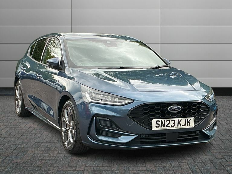 Ford Focus 1.0T Ecoboost Mhev St-line Vignale Euro 6 Ss Blue #1