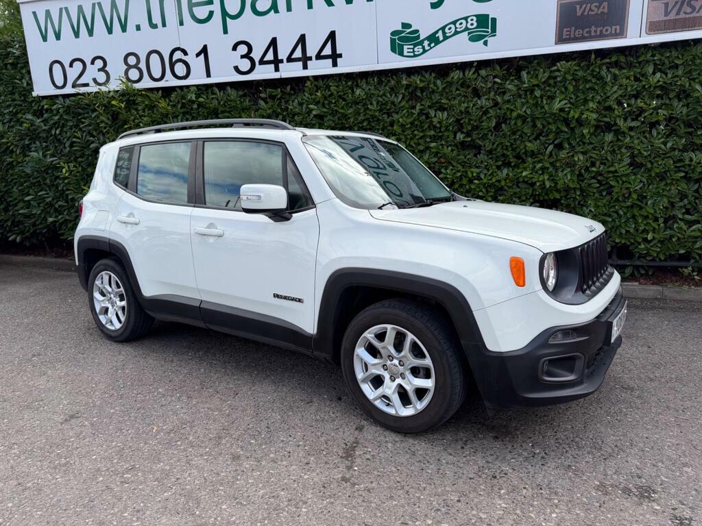 Jeep Renegade 1.6 Multijetii Longitude Euro 6 S S White