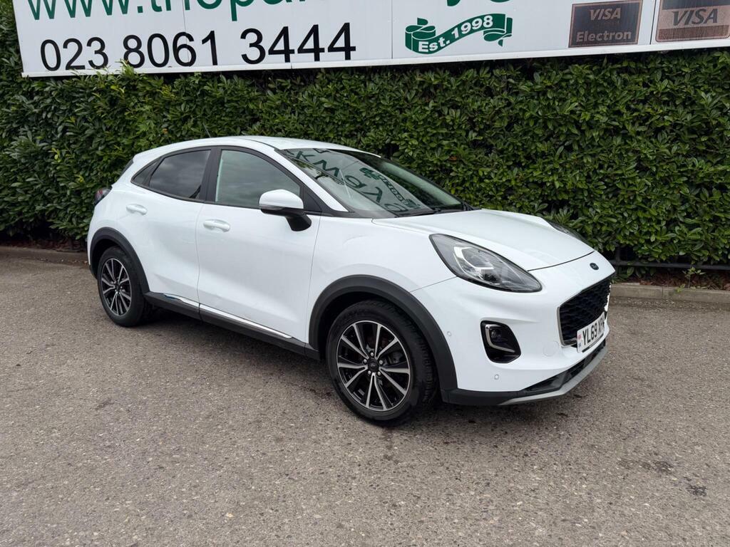 Ford Puma 1.0T Ecoboost Mhev Titanium First Edition Euro 6 White