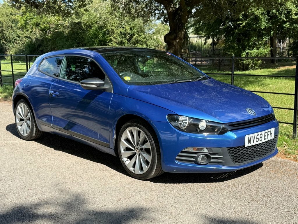 Volkswagen Scirocco 2L Gt Blue #6