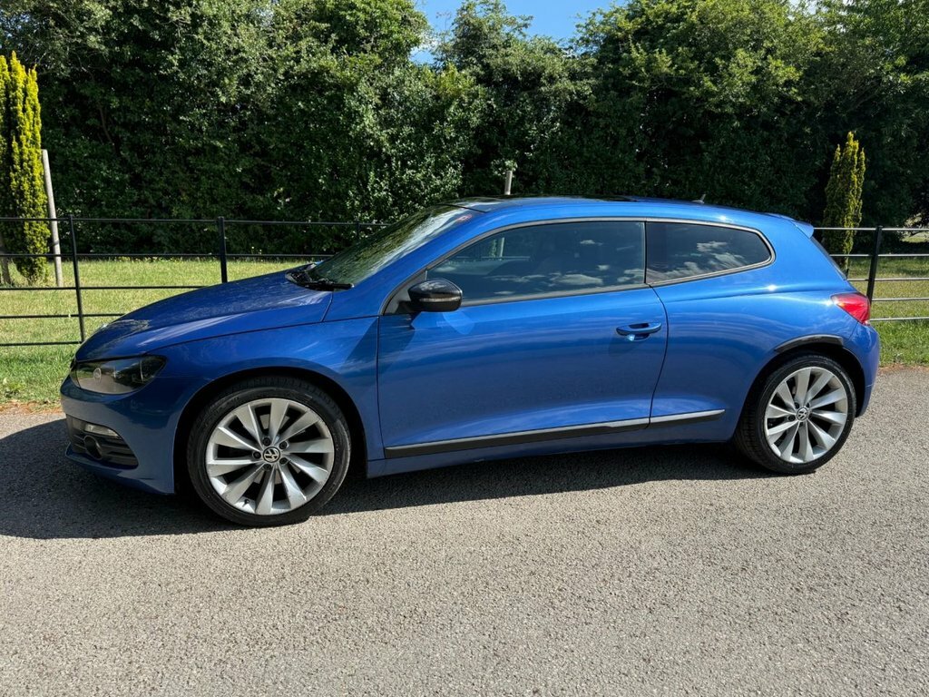 Volkswagen Scirocco 2L Gt Blue #5