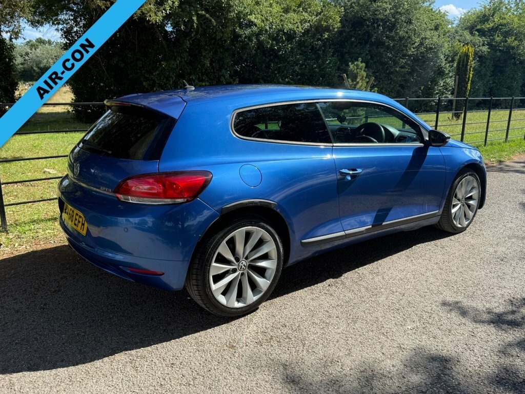 Volkswagen Scirocco 2L Gt Blue #3
