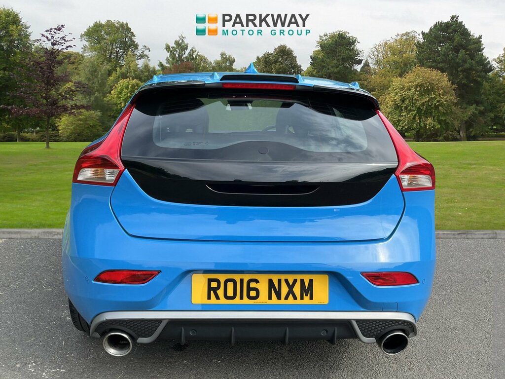 Volvo V40 Hatchback Blue #5