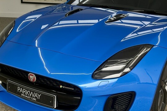 Jaguar F-Type 2.0 Dynamic-r Convertible Blue #6