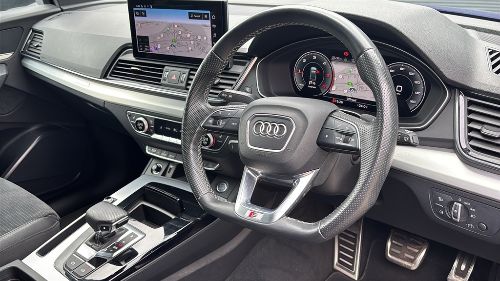 Audi Q5 40 Tdi Quattro S Line S Tronic 0 Ps Blue #6