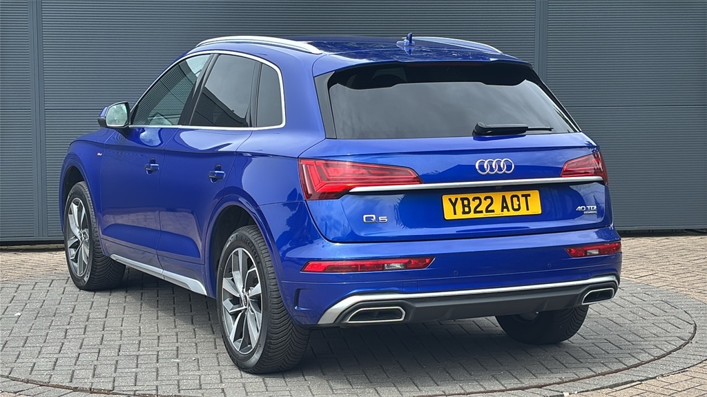 Audi Q5 40 Tdi Quattro S Line S Tronic 0 Ps Blue #3