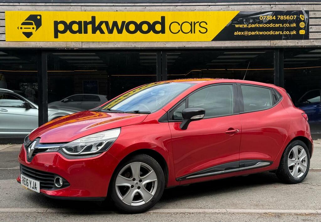 Renault Clio 1.2 16V Dynamique Nav Euro 6 Red