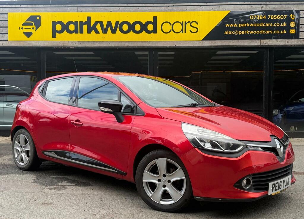 Renault Clio 1.2 16V Dynamique Nav Euro 6 Red #2