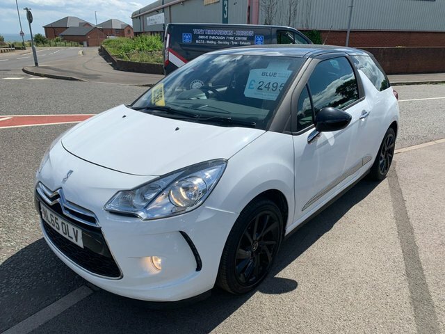 DS DS 3 2015 1.6 Bluehdi Dstyle Nav Hatchback M White #3