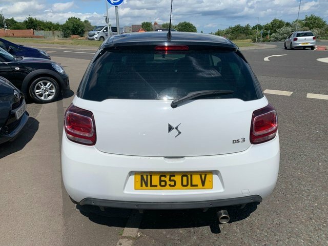 DS DS 3 2015 1.6 Bluehdi Dstyle Nav Hatchback M White #5