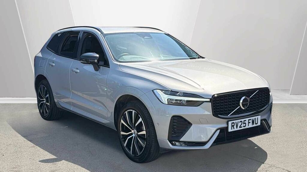 Volvo XC60 B5 247Bhp Plus Dark Awd Mild Hybrid - 360 Parki RV25FWU Silver