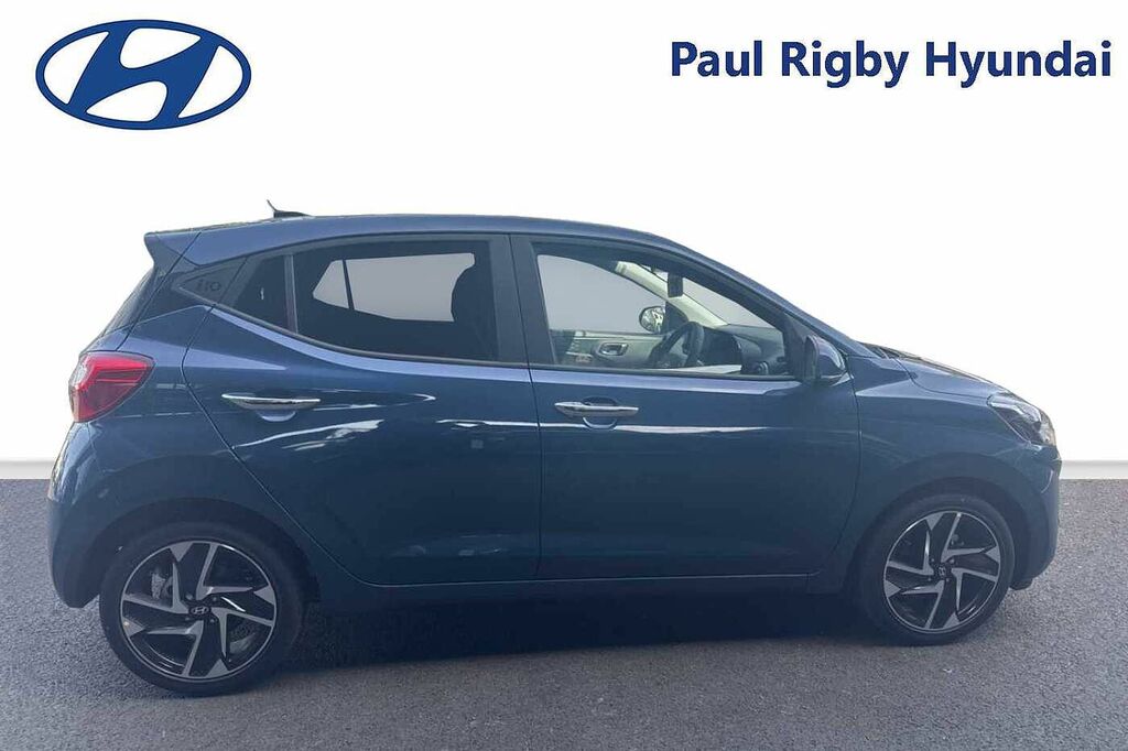 Hyundai I10 Premium Blue #4