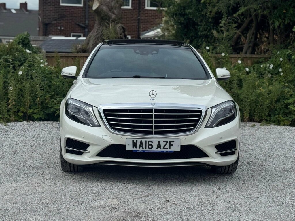 Mercedes-Benz S Class 3.0 S350d V6 Amg Line G-tronic Euro 6 Ss White #4