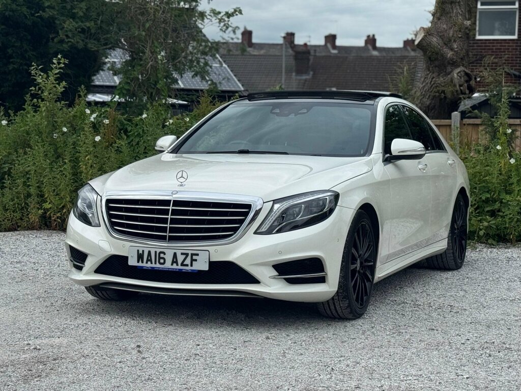 Mercedes-Benz S Class 3.0 S350d V6 Amg Line G-tronic Euro 6 Ss White #5