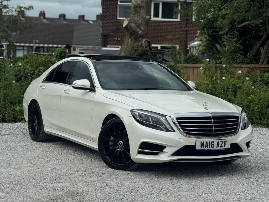 Mercedes-Benz S Class 3.0 S350d V6 Amg Line G-tronic Euro 6 Ss White