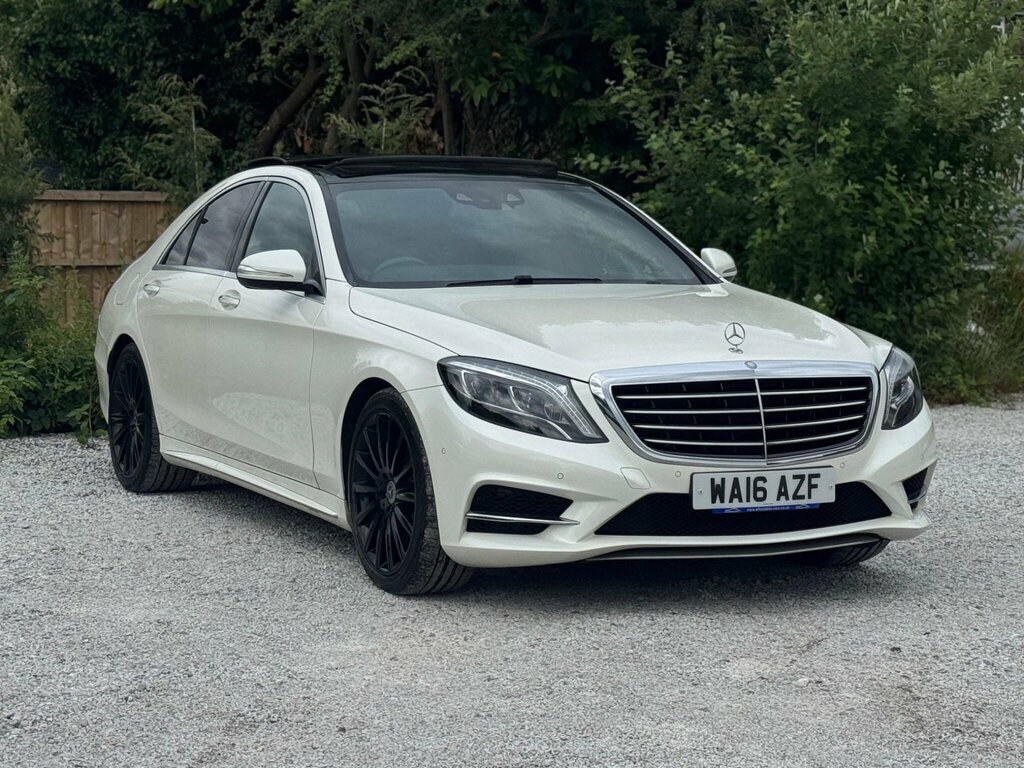 Mercedes-Benz S Class 3.0 S350d V6 Amg Line G-tronic Euro 6 Ss White #3