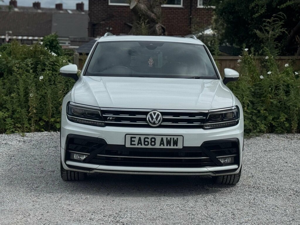 Volkswagen Tiguan 2.0 Tdi R-line Dsg Euro 6 Ss EA68AWW White #5