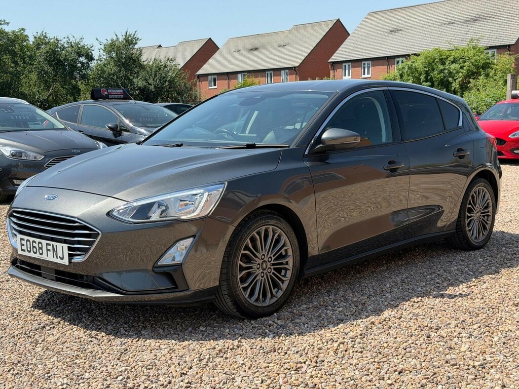Ford Focus Hatchback 1.0T Ecoboost Titanium X Euro 6 Ss EO68FNJ Grey #3