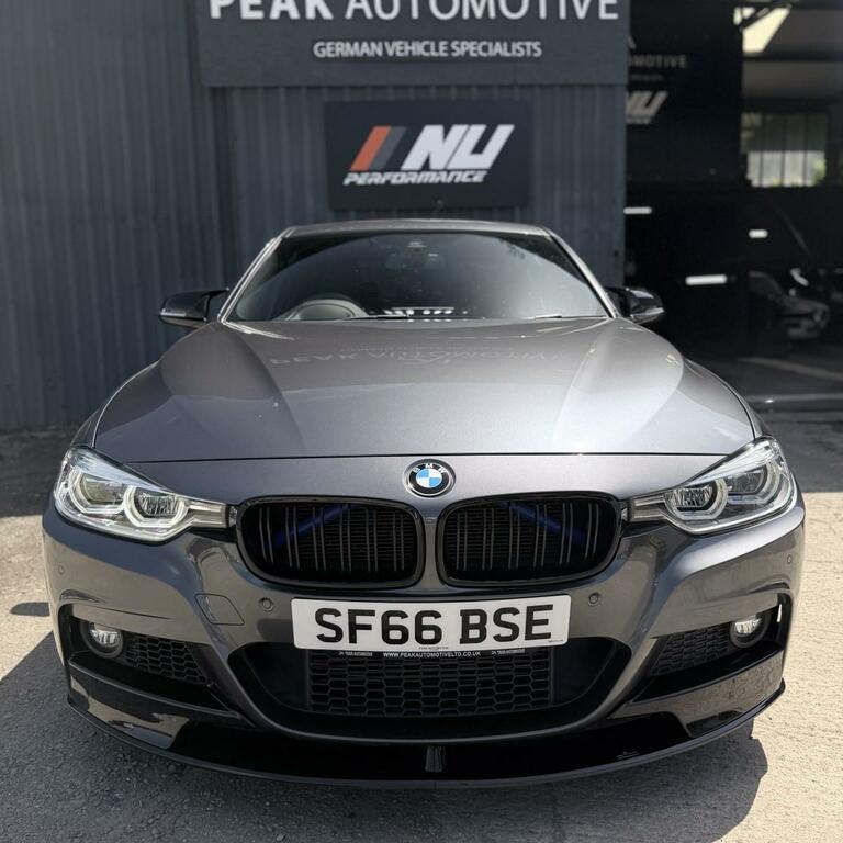 BMW 3 Series 3.0 335D Xdrive M Sport Saloon SF66BSE Grey #3