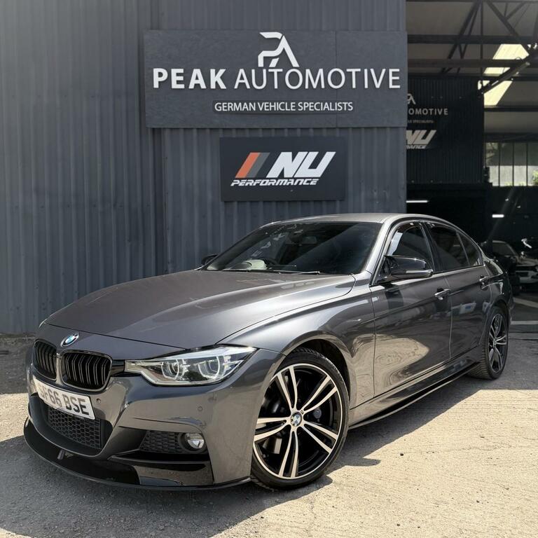 BMW 3 Series 3.0 335D Xdrive M Sport Saloon SF66BSE Grey #2