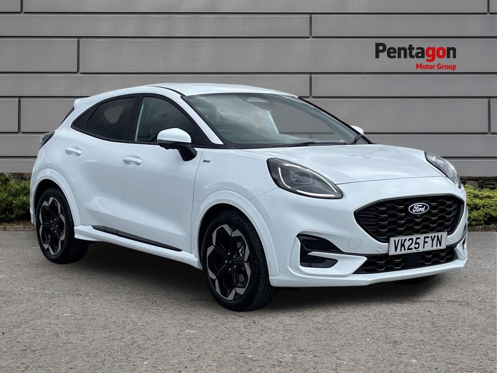 Ford Puma 1.0T Ecoboost Mhev St Line X Suv Hybrid White