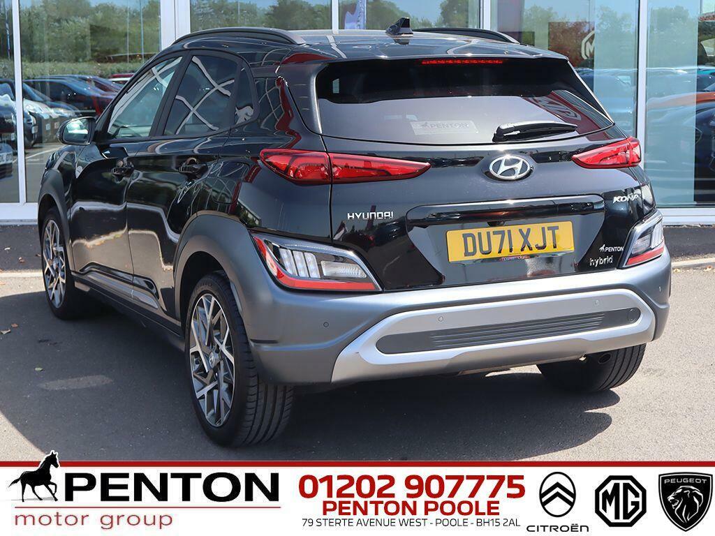 Hyundai Kona 1.6 H-gdi Premium Dct Euro 6 Ss Black #5
