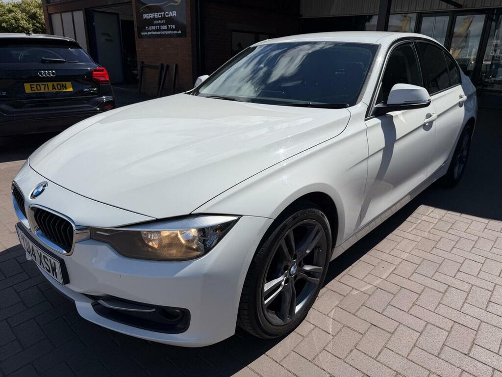 BMW 3 Series 2.0 318D Sport Euro 5 Ss 2014 White #3
