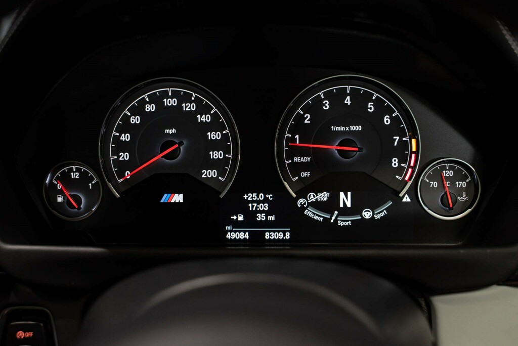 BMW M4 3.0 Biturbo Convertible Dct Euro 6 Ss White #14