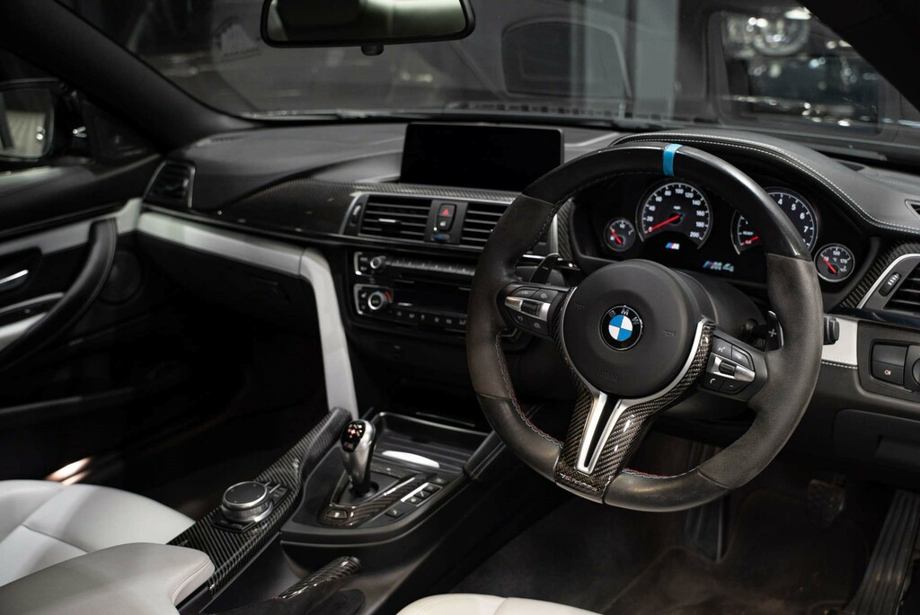 BMW M4 3.0 Biturbo Convertible Dct Euro 6 Ss White #11