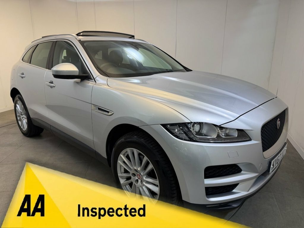 Jaguar F-Pace 2L Portfolio Silver