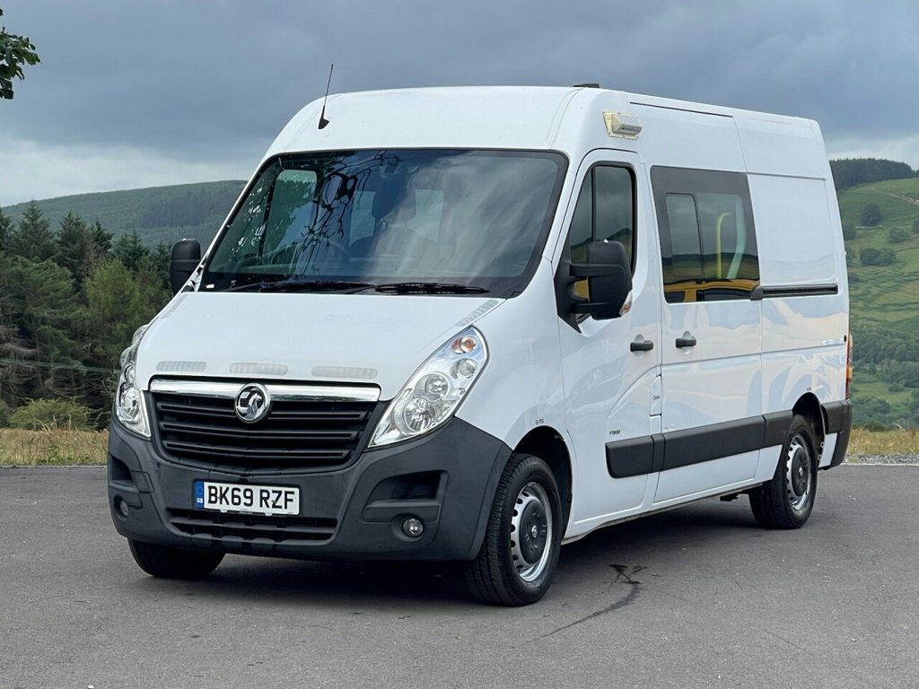 Vauxhall Movano Mpv White #2