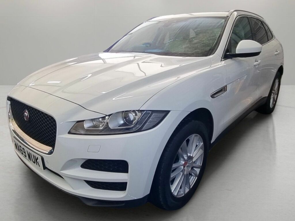 Jaguar F-Pace 2.0 D180 Portfolio Suv Awd Euro 6 WA69WUK White #2