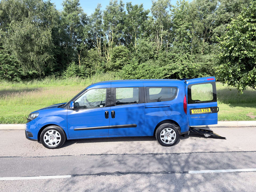 Fiat Doblo Cargo Lwb XL 11,000 Miles 5 Seats Wheelchair A
