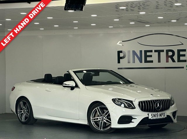 Mercedes-Benz E Class 2.0 E300 Gpf Amg Line Cabriolet G-troni White