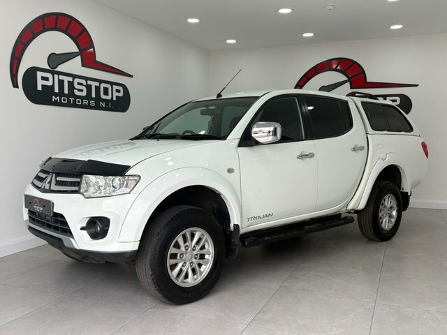 Mitsubishi L200 Di-d Trojan Pickup Double White