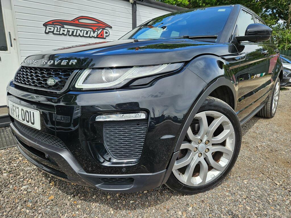 Land Rover Range Rover Evoque 2.0 Td4 Hse Dynamic 4Wd Euro 6 Ss HF17OOU Black #4