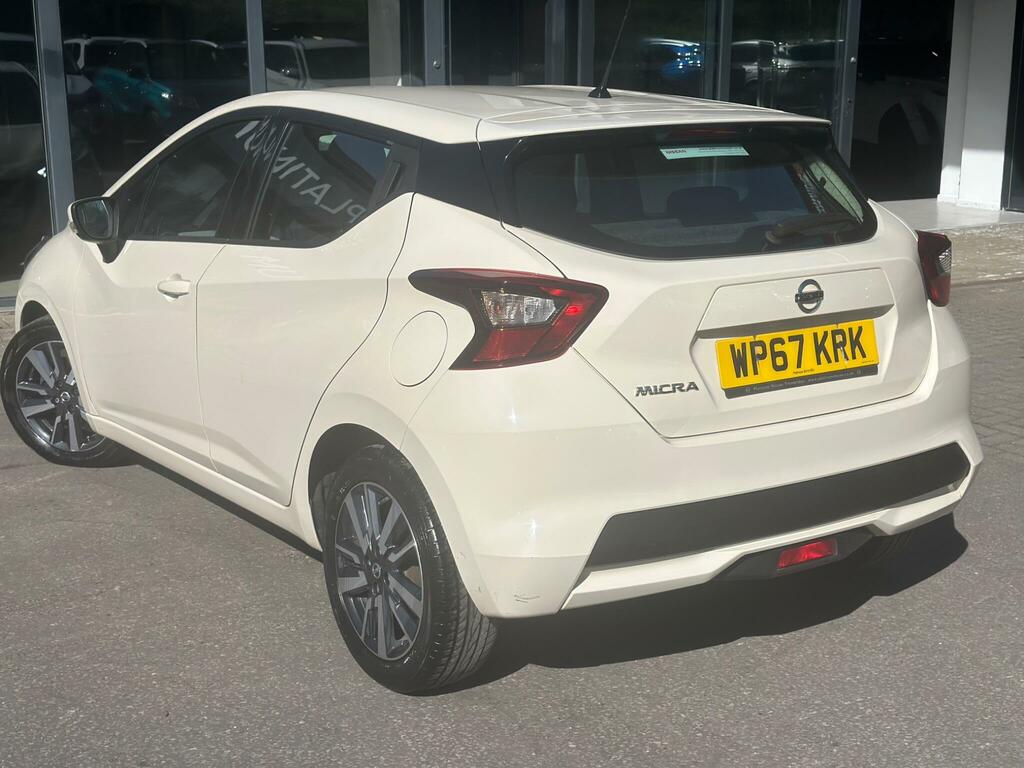Nissan Micra 0.9 Ig-t Acenta Euro 6 Ss White #4