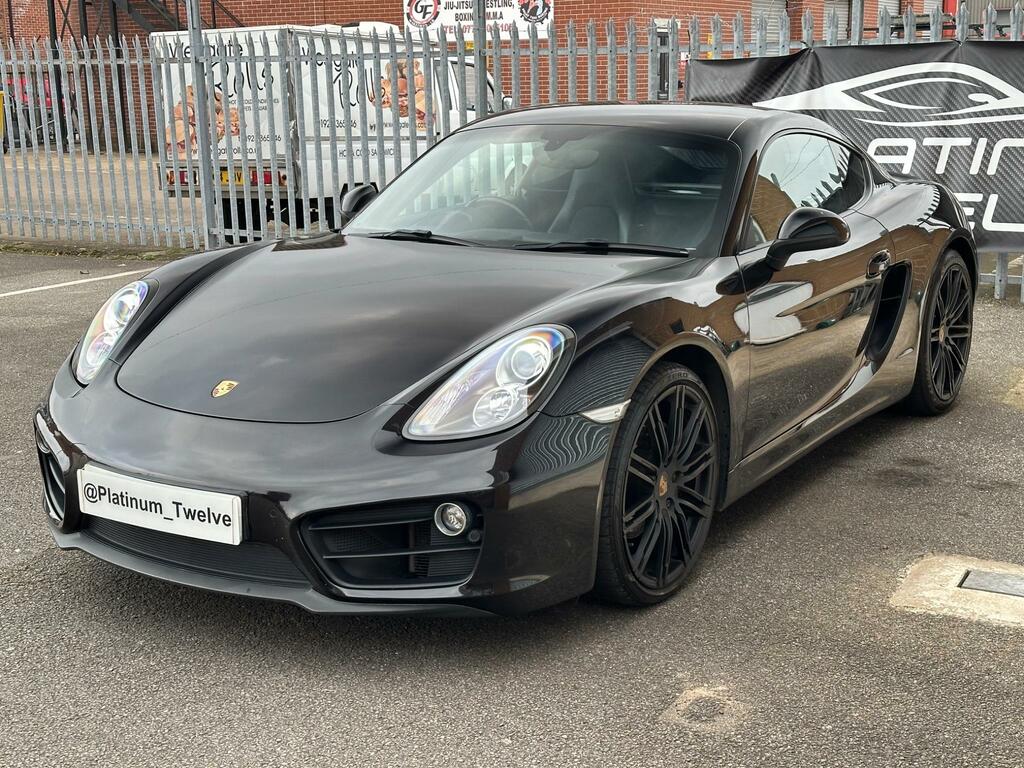 Porsche Cayman 981 Black #4