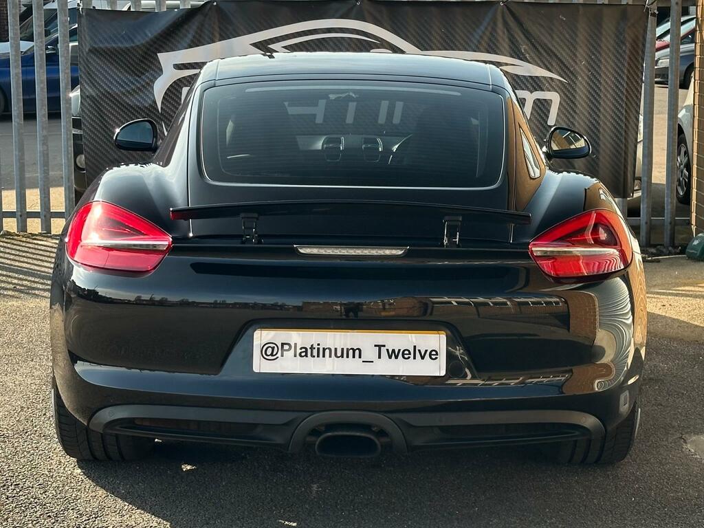 Porsche Cayman 981 Black #6