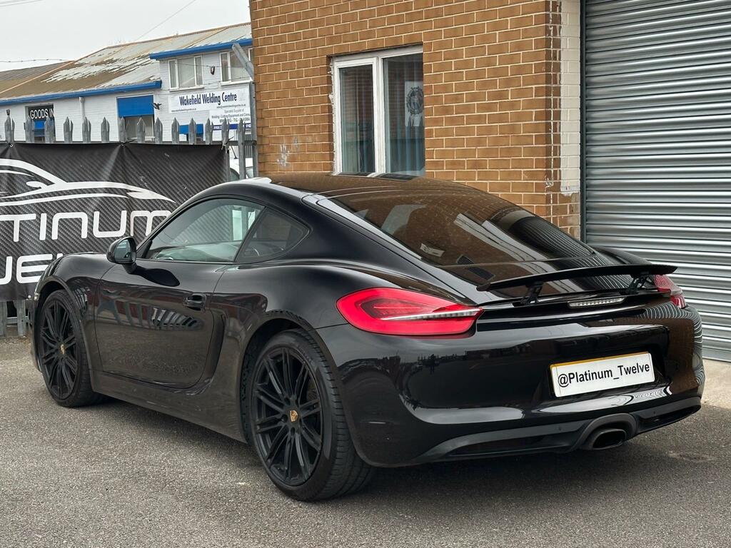 Porsche Cayman 981 Black #3