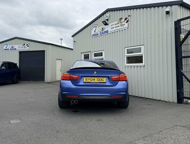 BMW 4 Series 2.0 420D M Sport Blue #3