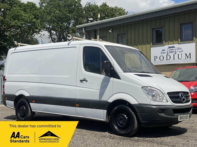 Mercedes-Benz Sprinter 2.1 313 Cdi Rwd L2 White