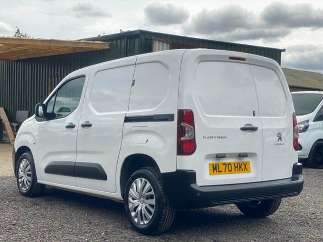 Peugeot Partner 1.5 Bluehdi 1000 Professional Standard Panel Van S White #3