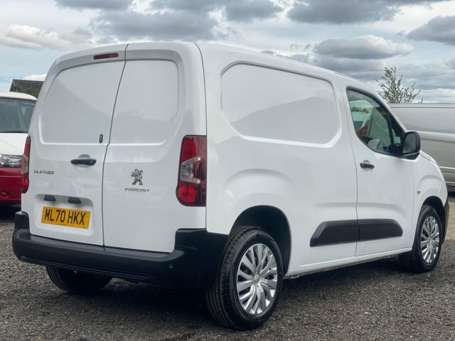 Peugeot Partner 1.5 Bluehdi 1000 Professional Standard Panel Van S White #4