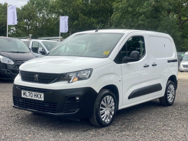 Peugeot Partner 1.5 Bluehdi 1000 Professional Standard Panel Van S White #2